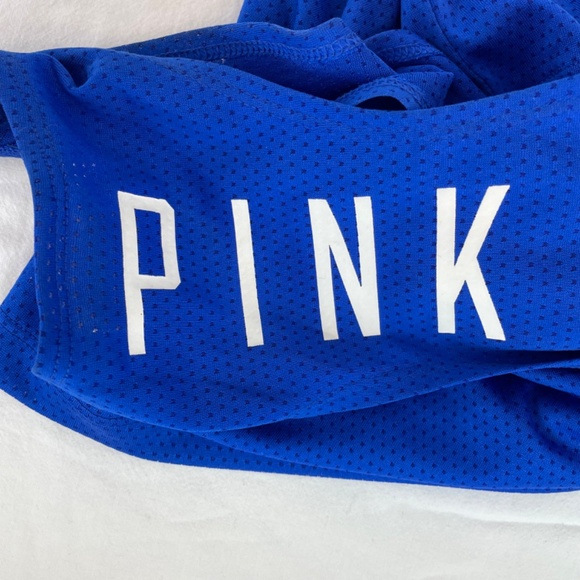 Toronto Blue Jays PINK Mesh Razorback Tank Top Blue Women’s Size Medium - Picture 4 of 9